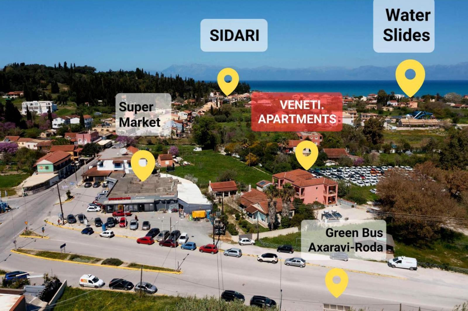 Veneti Apartments Sidárion Exterior photo